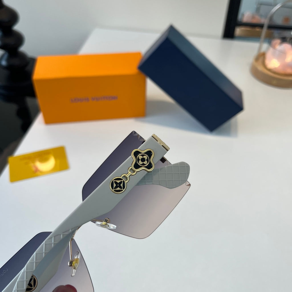 Louis Vuitton Fashion Silver Lens Sunglasses for Women - 398072 - detail image 7