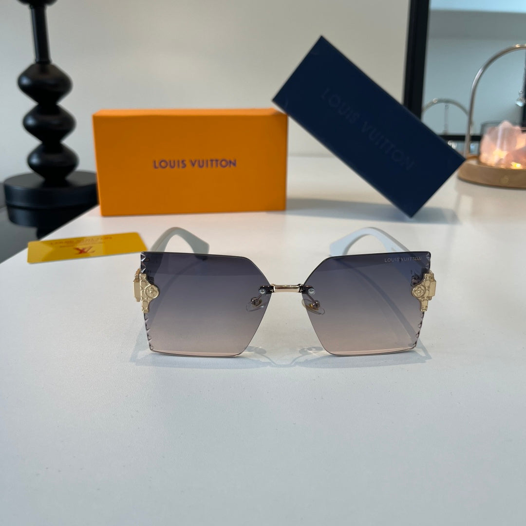 Louis Vuitton Fashion Silver Lens Sunglasses for Women - 357579 - detail image 2