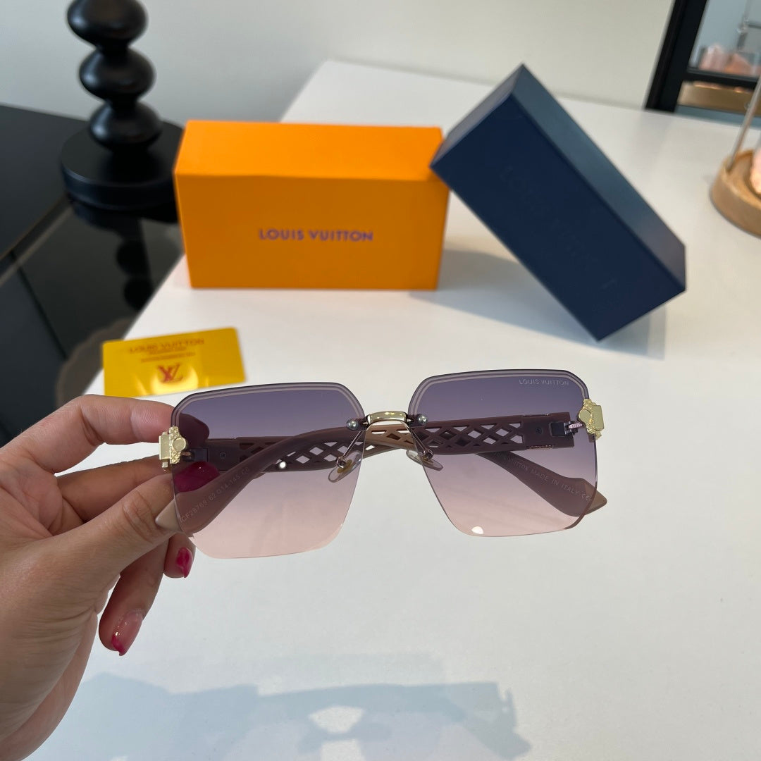 Louis Vuitton Fashion Silver Lens Sunglasses for Women - 357581 - detail image 3