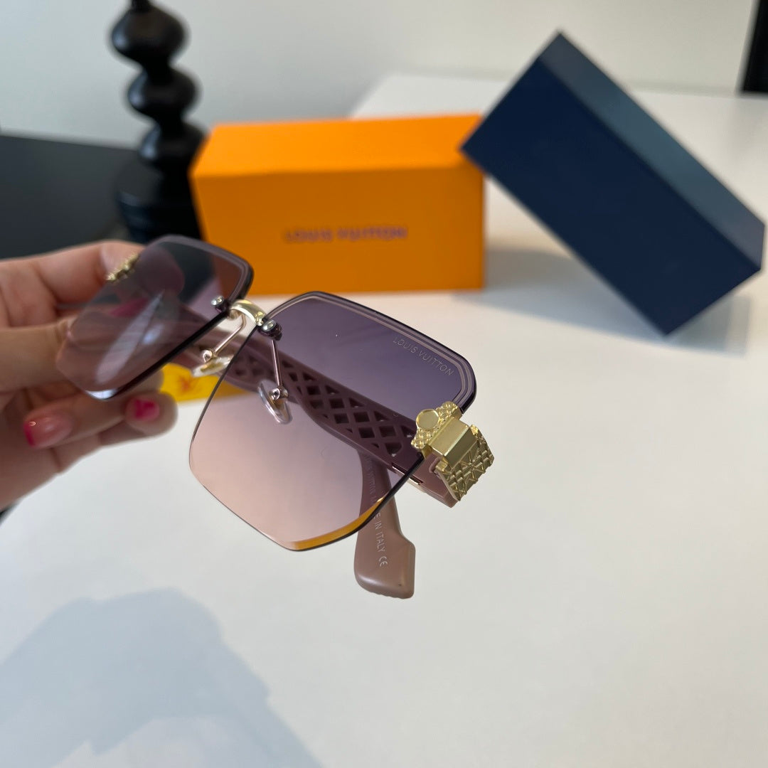 Louis Vuitton Fashion Silver Lens Sunglasses for Women - 398074 - detail image 4