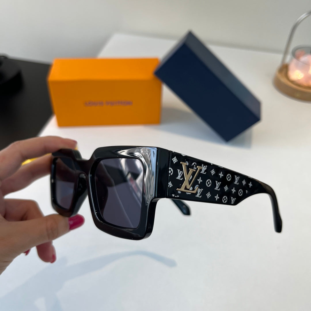 Louis Vuitton Fashion Black Lens Sunglasses for Men & Women - 357586 - detail image 4