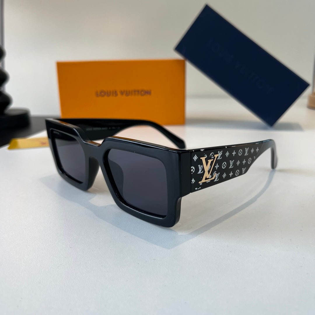 Louis Vuitton Fashion Black Lens Sunglasses for Men & Women - 448665 - detail image 3