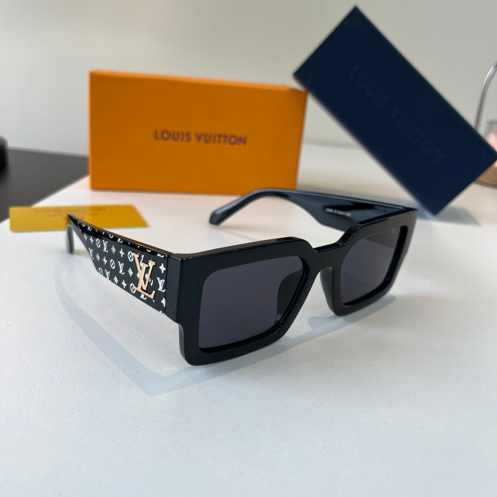 Louis Vuitton Fashion Black Lens Sunglasses for Men & Women - 398079