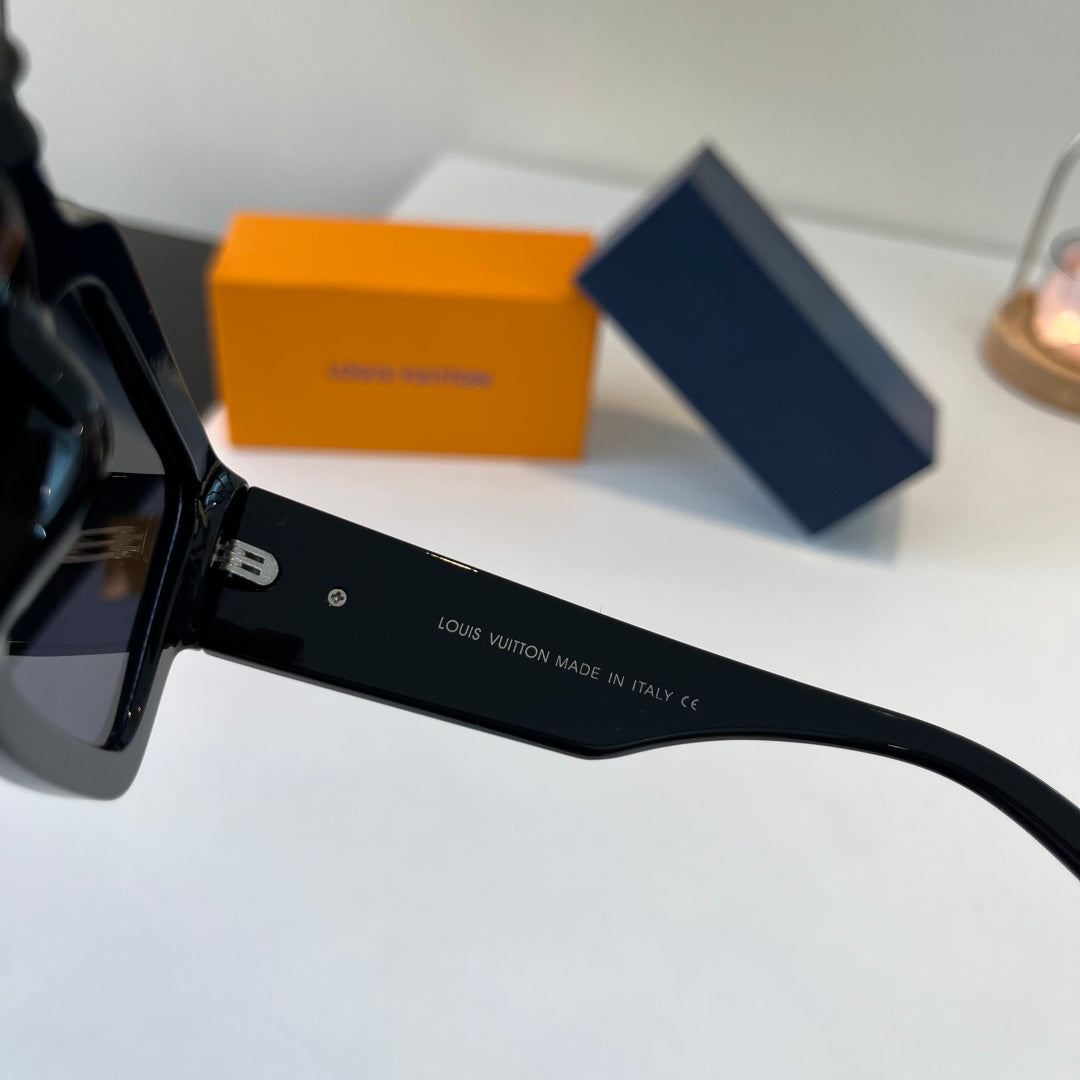 Louis Vuitton Fashion Black Lens Sunglasses for Men & Women - 357588 - detail image 9