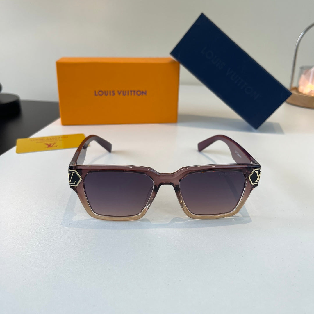 Louis Vuitton Fashion Silver Lens Sunglasses for Men & Women - 398082