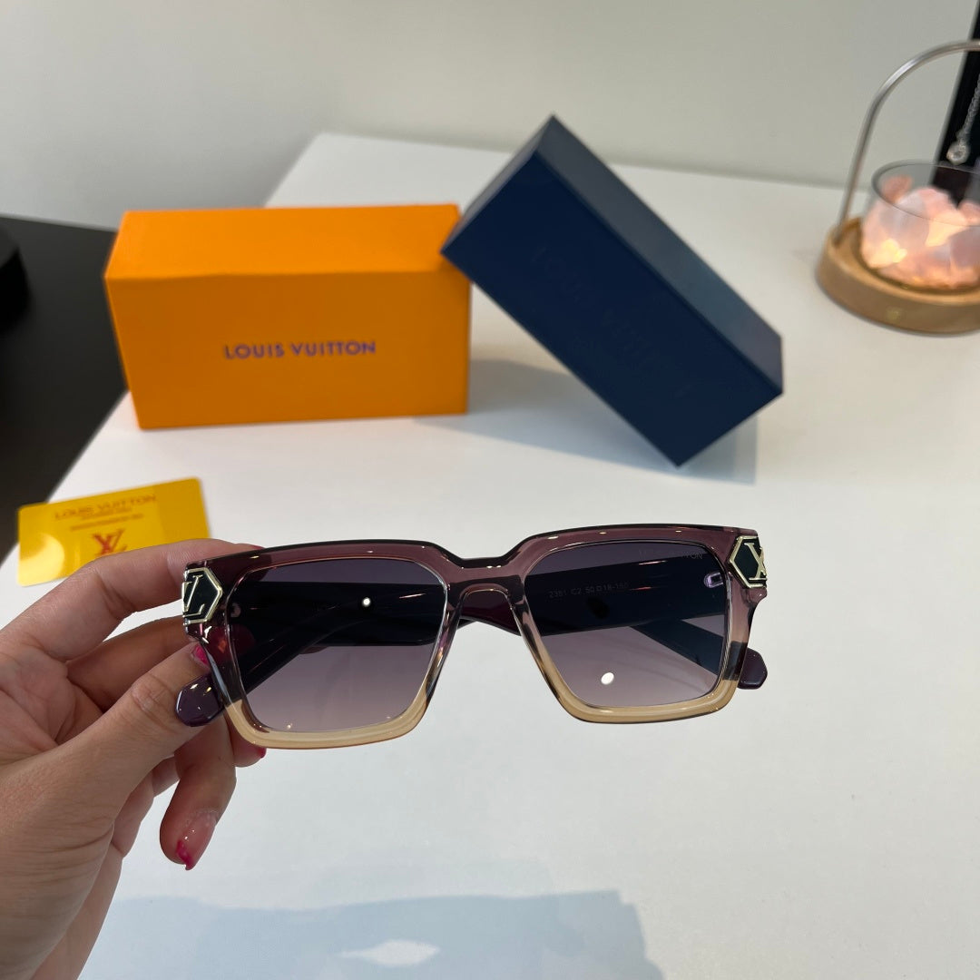 Louis Vuitton Fashion Silver Lens Sunglasses for Men & Women - 398082 - detail image 4