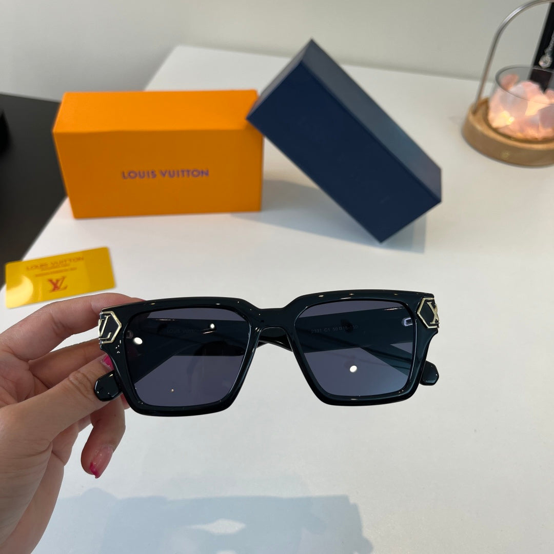 Louis Vuitton Fashion Black Lens Sunglasses for Men & Women - 448669 - detail image 6
