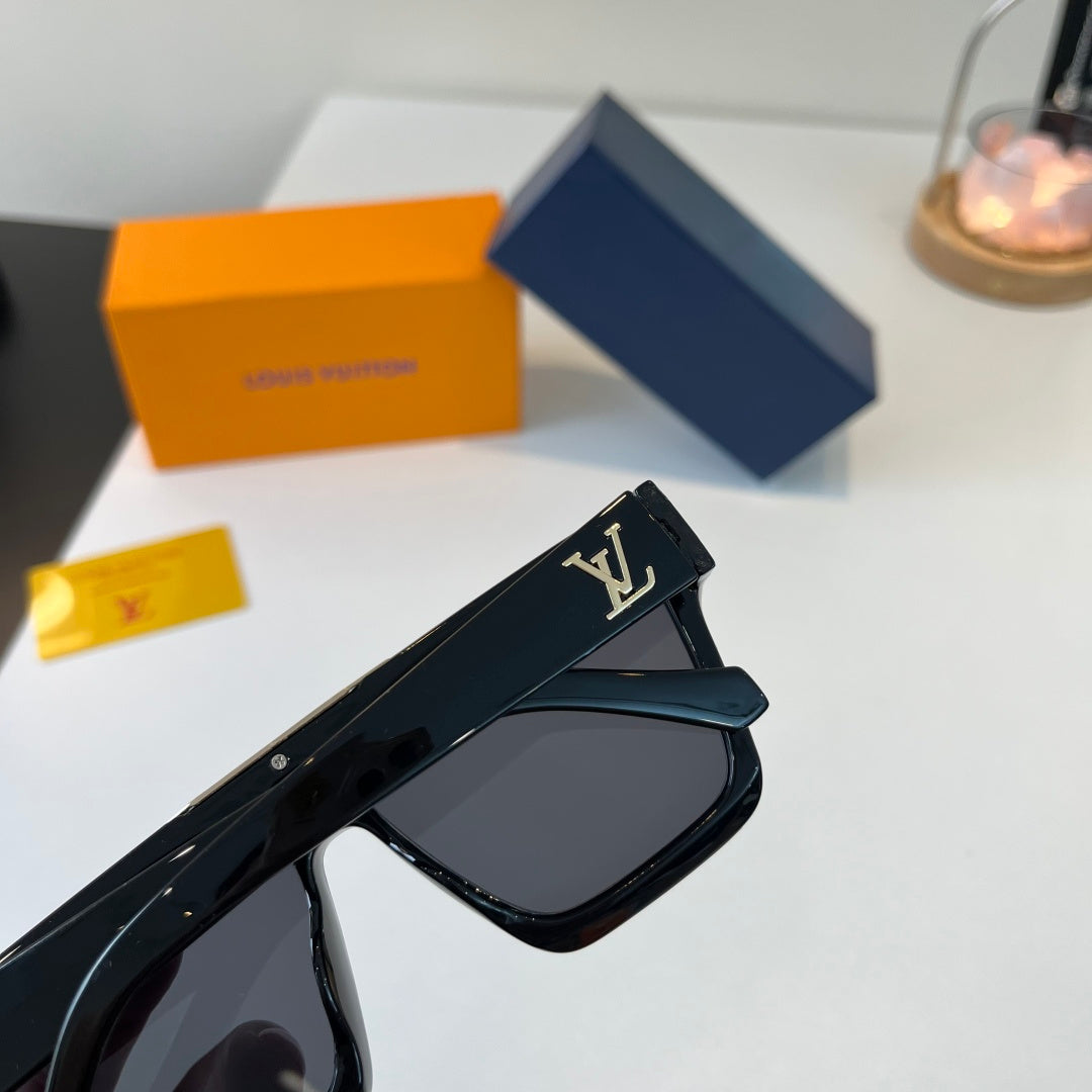 Louis Vuitton Fashion Black Lens Sunglasses for Men & Women - 493067 - detail image 13
