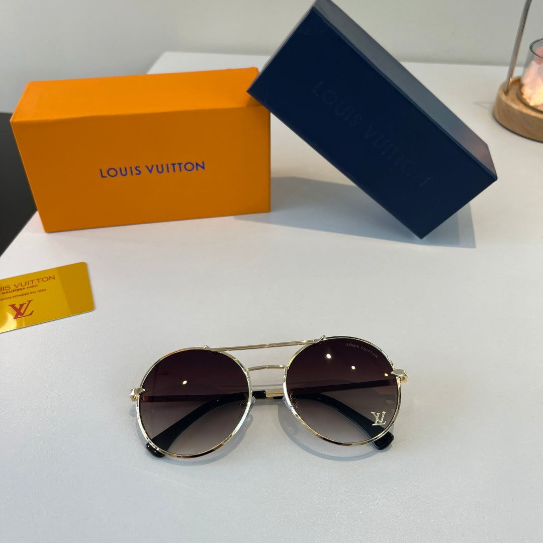 Louis Vuitton Metal Aviator Silver Lens Sunglasses for Men & Women - 357596 - detail image 5