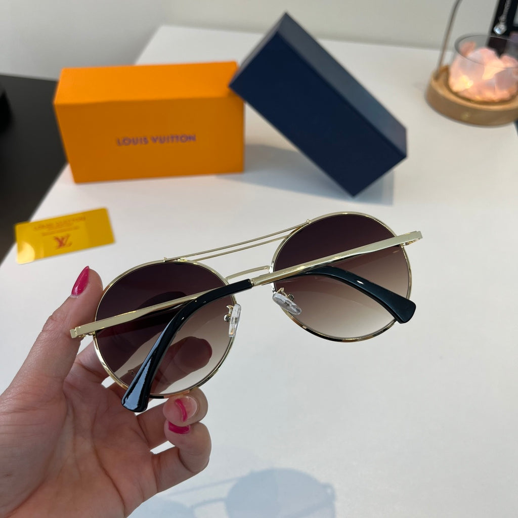 Louis Vuitton Metal Aviator Silver Lens Sunglasses for Men & Women - 398054 - detail image 8