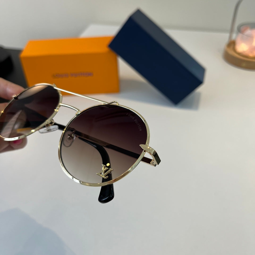 Louis Vuitton Metal Aviator Silver Lens Sunglasses for Men & Women - 357596 - detail image 7
