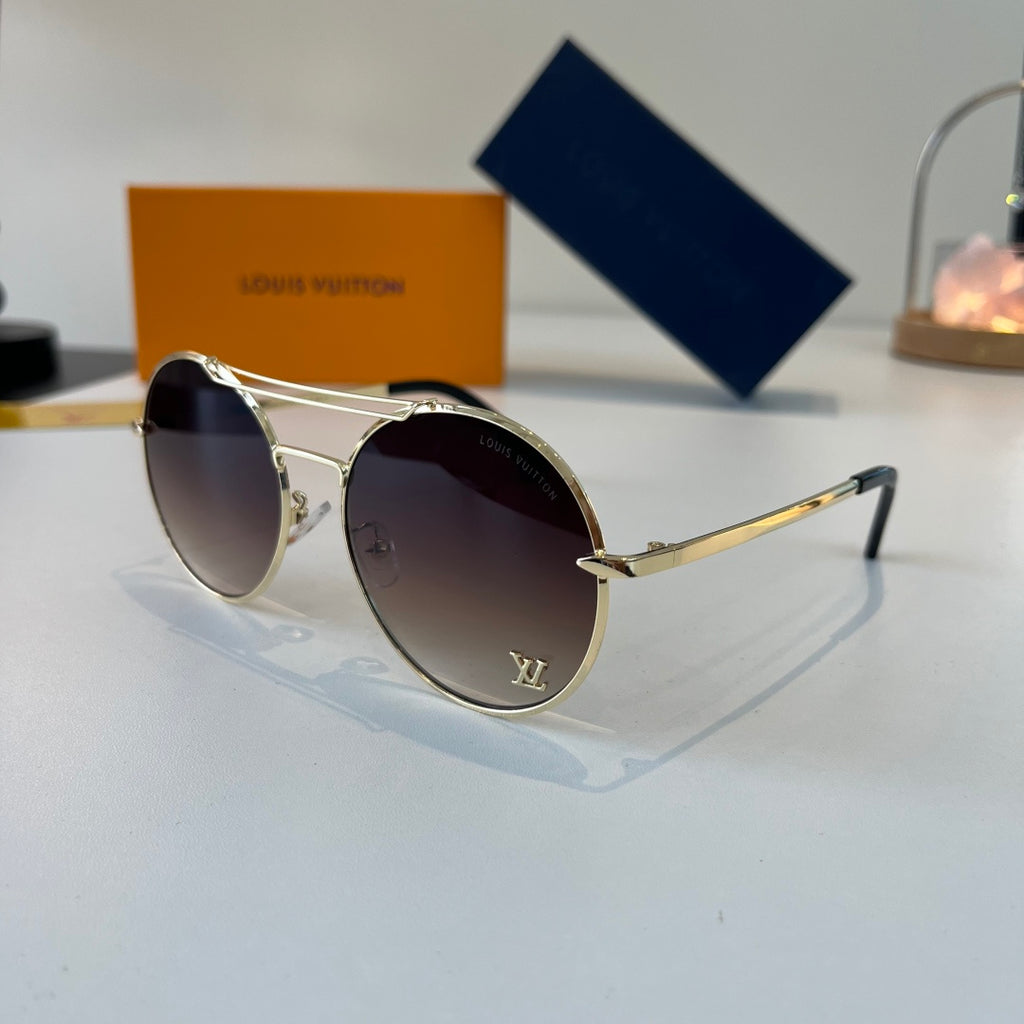 Louis Vuitton Metal Aviator Silver Lens Sunglasses for Men & Women - 398054 - detail image 3