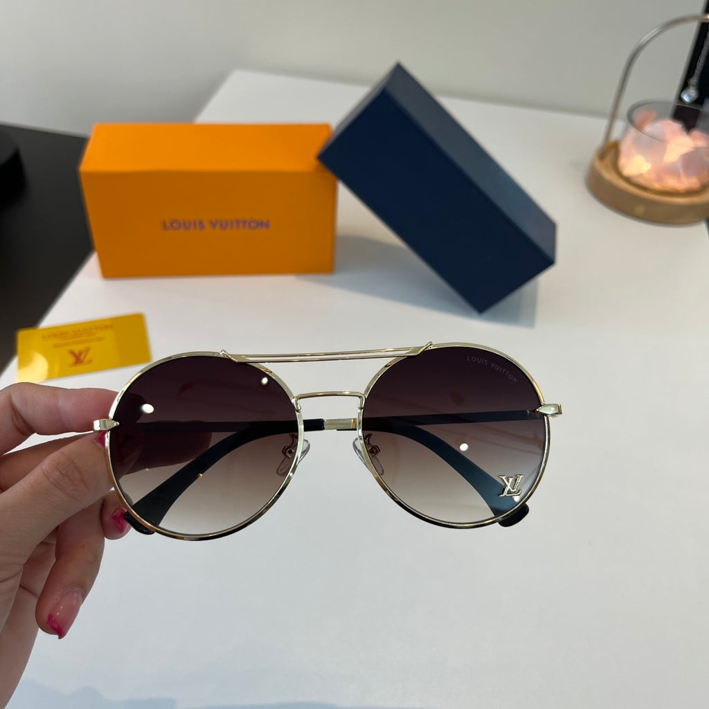 Louis Vuitton Metal Aviator Silver Lens Sunglasses for Men & Women - 398054 - detail image 6