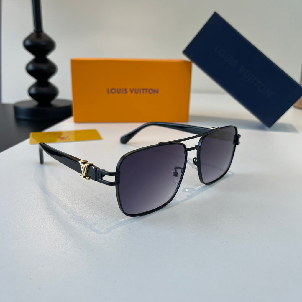 Louis Vuitton Metal Aviator Silver Lens Sunglasses for Men & Women - 448672