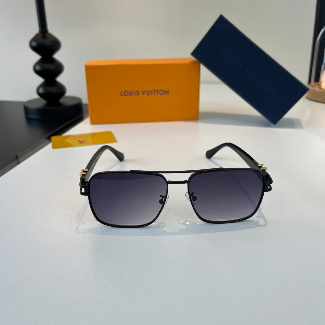 Louis Vuitton Metal Aviator Silver Lens Sunglasses for Men & Women - 357597 - detail image 2