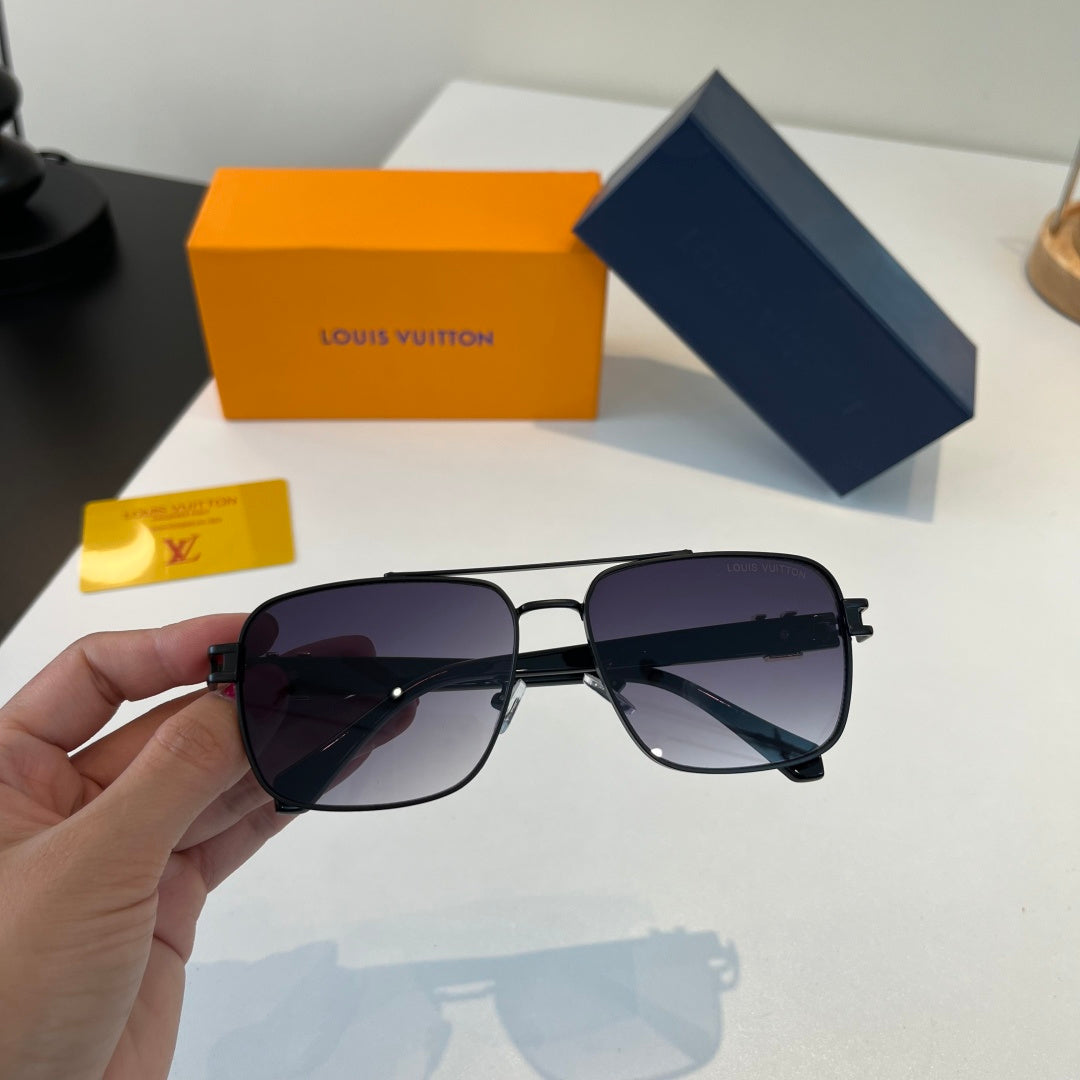 Louis Vuitton Metal Aviator Silver Lens Sunglasses for Men & Women - 357597 - detail image 5
