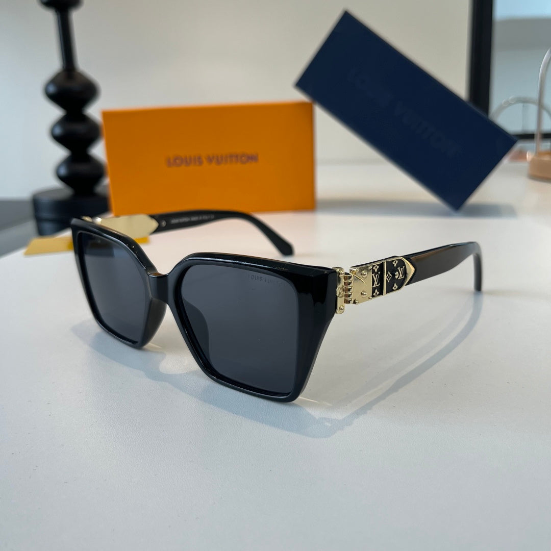 Louis Vuitton Fashion Black Lens Sunglasses for Men & Women - 357599 - detail image 3