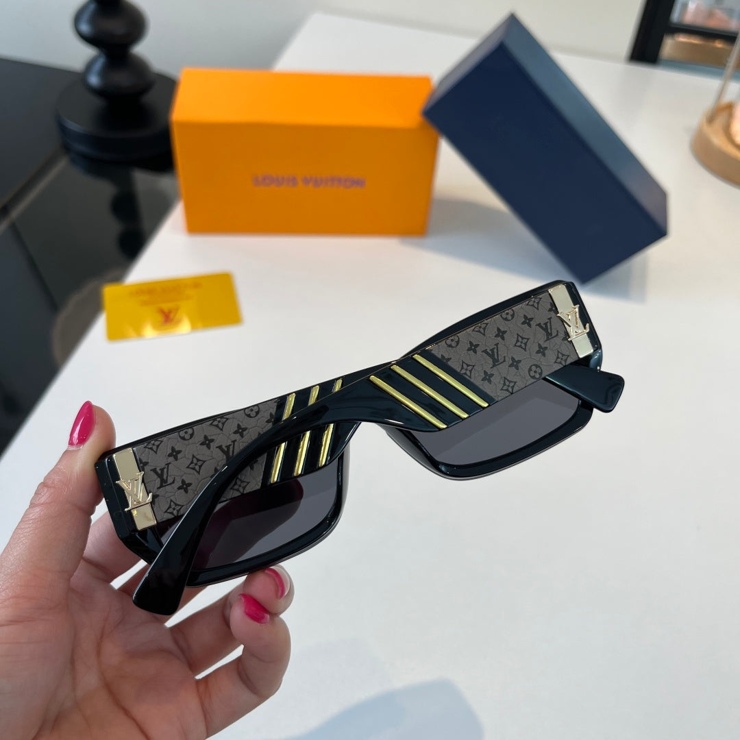Louis Vuitton Fashion Black Lens Sunglasses for Men & Women - 357600 - detail image 9