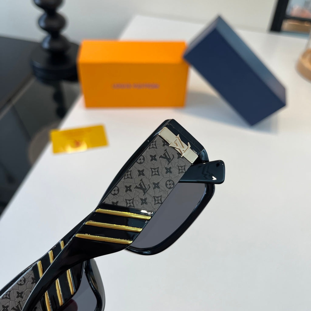 Louis Vuitton Fashion Black Lens Sunglasses for Men & Women - 357600 - detail image 8