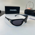 Chanel Fashion Black Lens Sunglasses for Men & Women - 398508