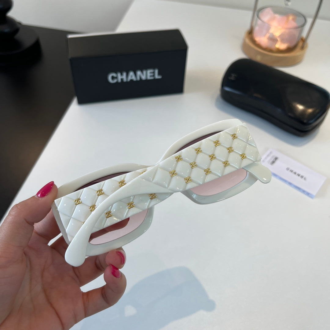 Chanel Fashion Silver Lens Sunglasses for Men & Women - 493635 - detail image 8
