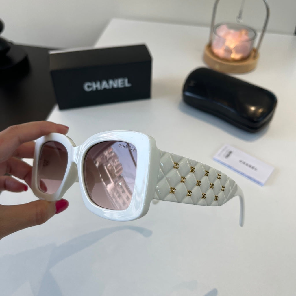 Chanel Fashion Silver Lens Sunglasses for Men & Women - 358017 - detail image 4