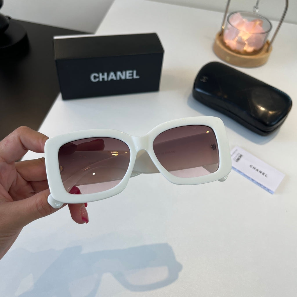 Chanel Fashion Silver Lens Sunglasses for Men & Women - 358017 - detail image 5