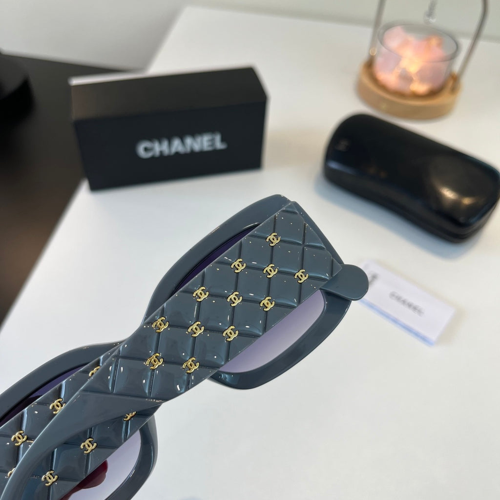 Chanel Fashion Blue Lens Sunglasses for Men & Women - 398510 - detail image 7