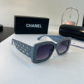 Chanel Fashion Blue Lens Sunglasses for Men & Women - 358018