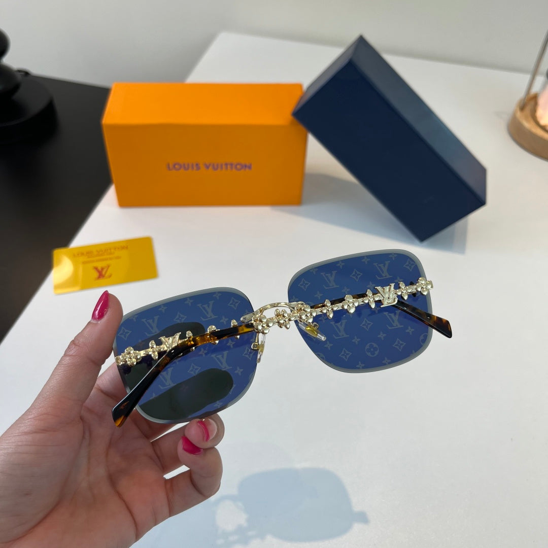 Louis Vuitton Fashion Silver Lens Sunglasses for Men & Women - 398059 - detail image 8