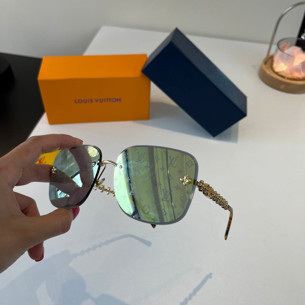 Louis Vuitton Fashion Silver Lens Sunglasses for Men & Women - 398059 - detail image 4