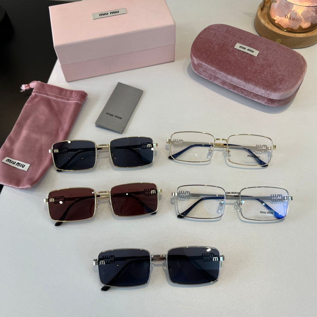 Miu Miu Metal Fashion Red Lens Sunglasses for Men & Women - 487702 - detail image 10