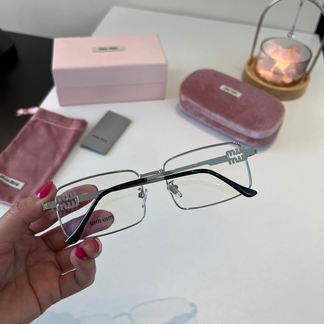 Miu Miu Metal Fashion Silver Lens Sunglasses for Men & Women - 358722 - detail image 8