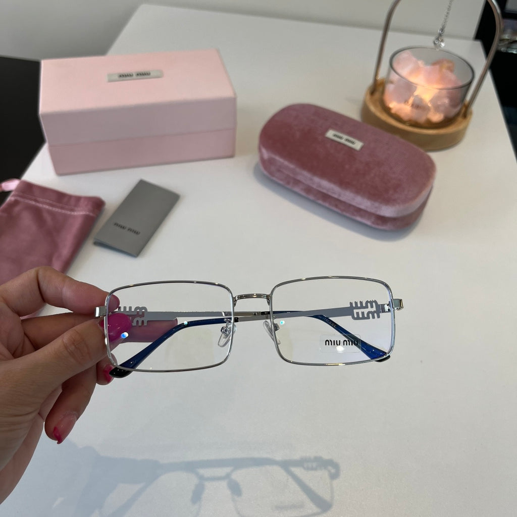 Miu Miu Metal Fashion Silver Lens Sunglasses for Men & Women - 358722 - detail image 5