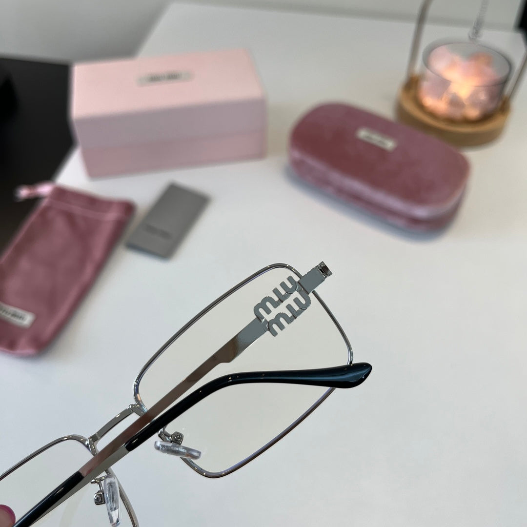 Miu Miu Metal Fashion Silver Lens Sunglasses for Men & Women - 399218 - detail image 7