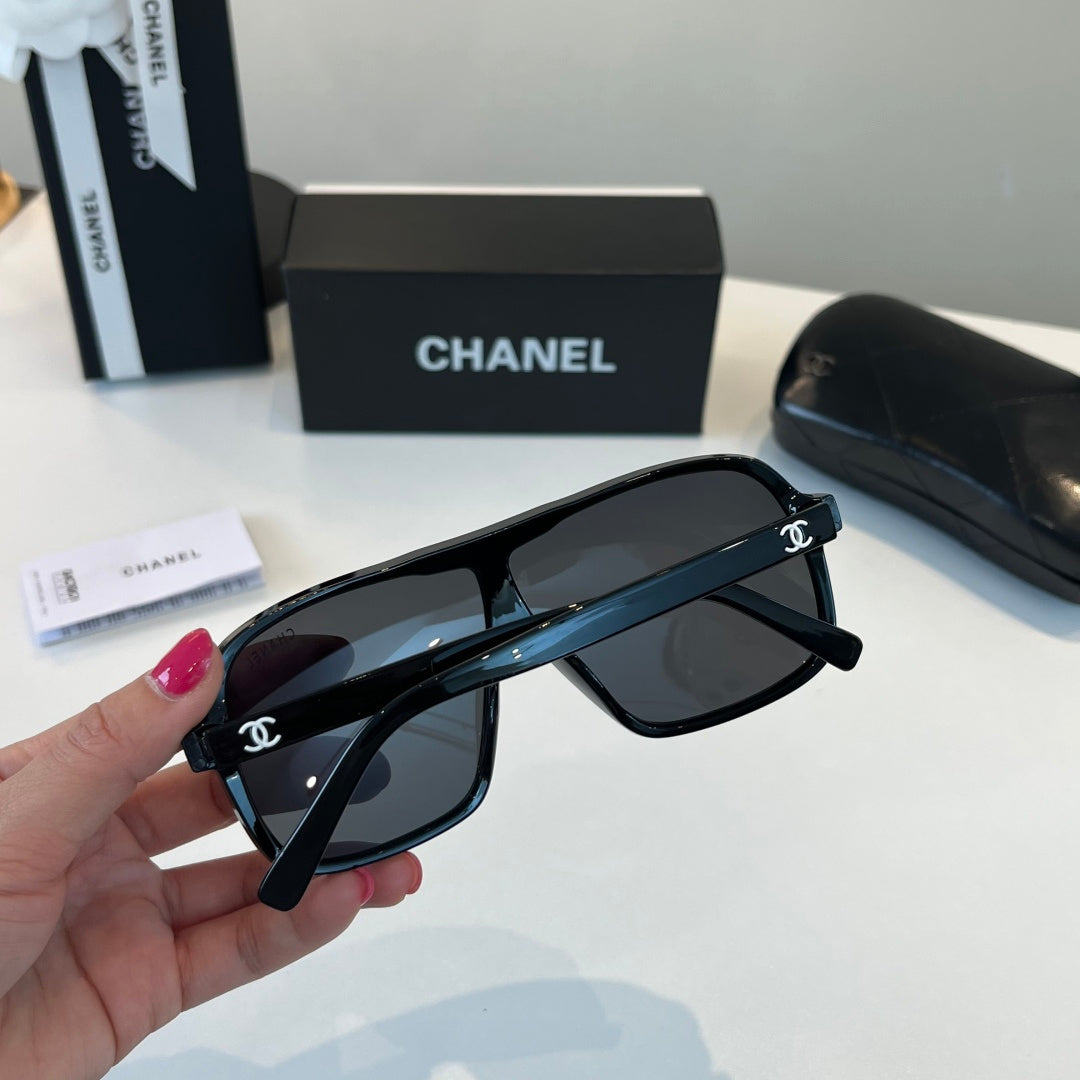 Chanel Fashion Black Lens Sunglasses for Men & Women - 358005 - detail image 8