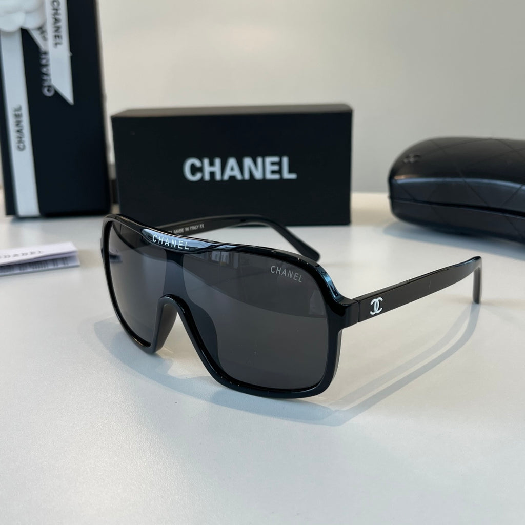 Chanel Fashion Black Lens Sunglasses for Men & Women - 358005 - detail image 3