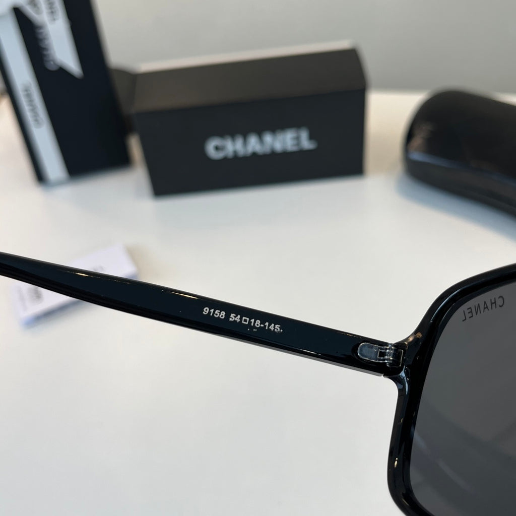 Chanel Fashion Black Lens Sunglasses for Men & Women - 358005 - detail image 9