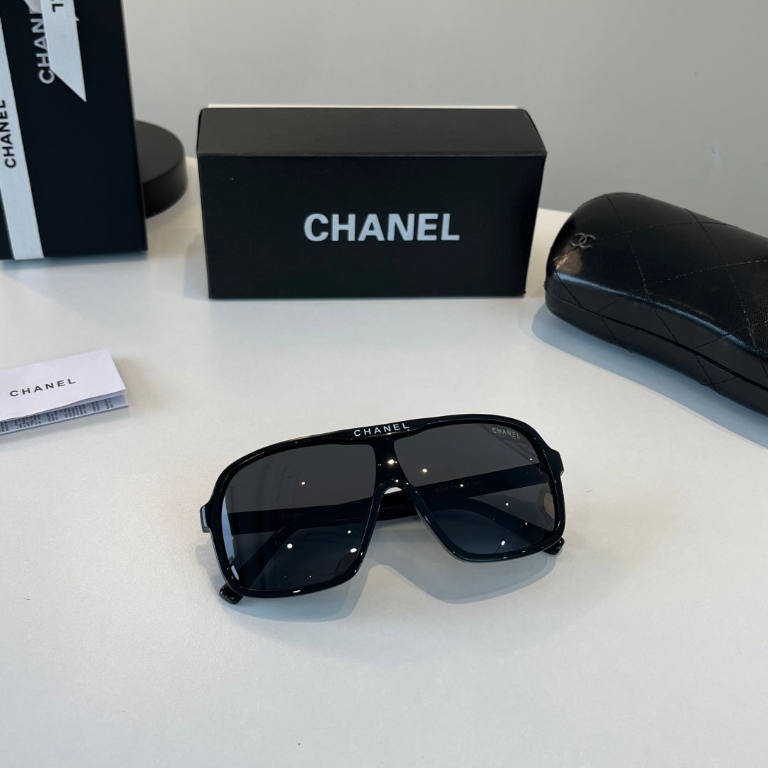 Chanel Fashion Black Lens Sunglasses for Men & Women - 358005 - detail image 6