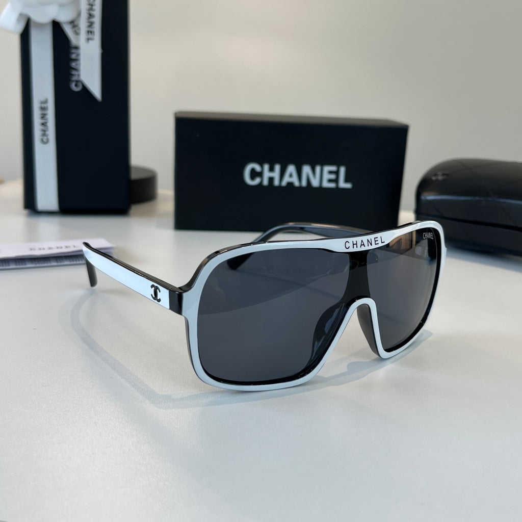 Chanel Fashion Black Lens Sunglasses for Men & Women - 358006