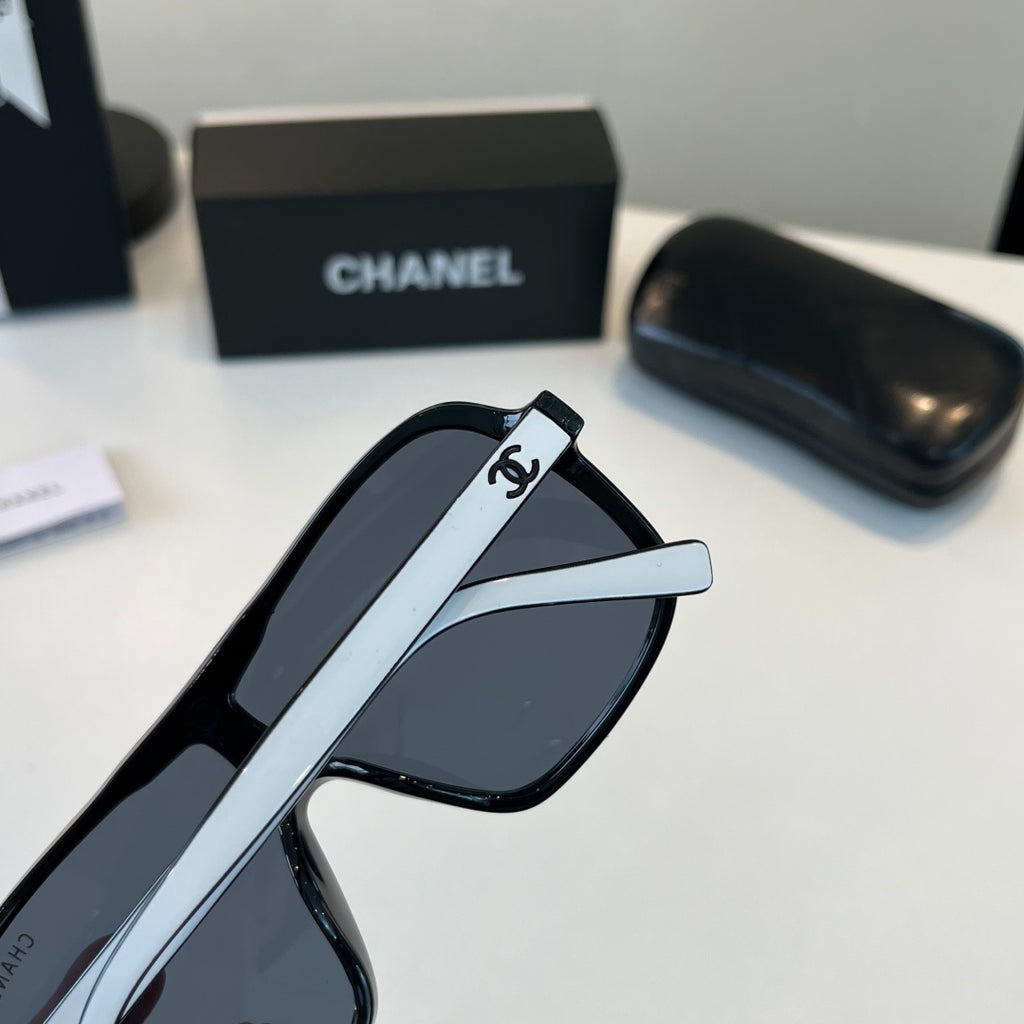 Chanel Fashion Black Lens Sunglasses for Men & Women - 358006 - detail image 8
