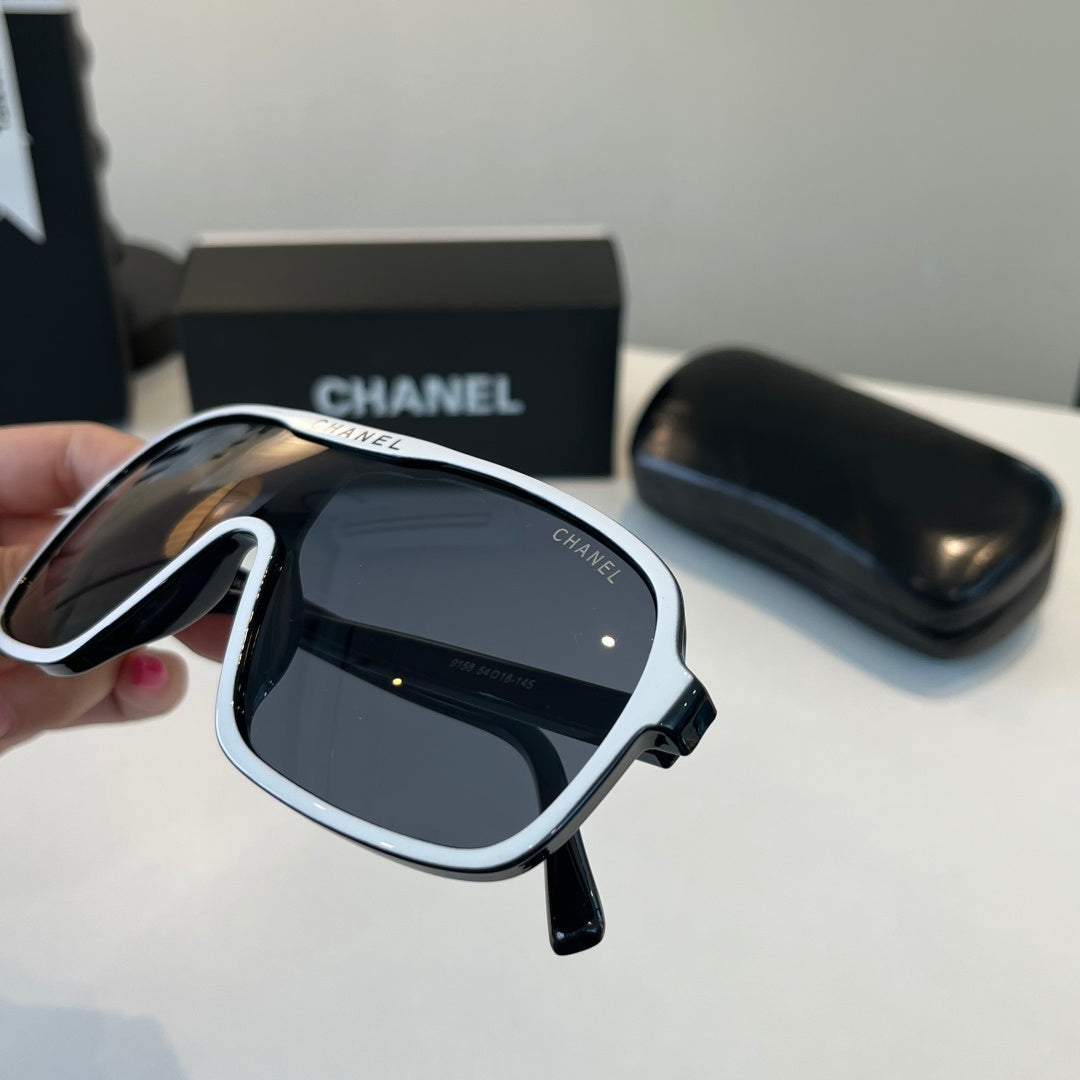 Chanel Fashion Black Lens Sunglasses for Men & Women - 358006 - detail image 7