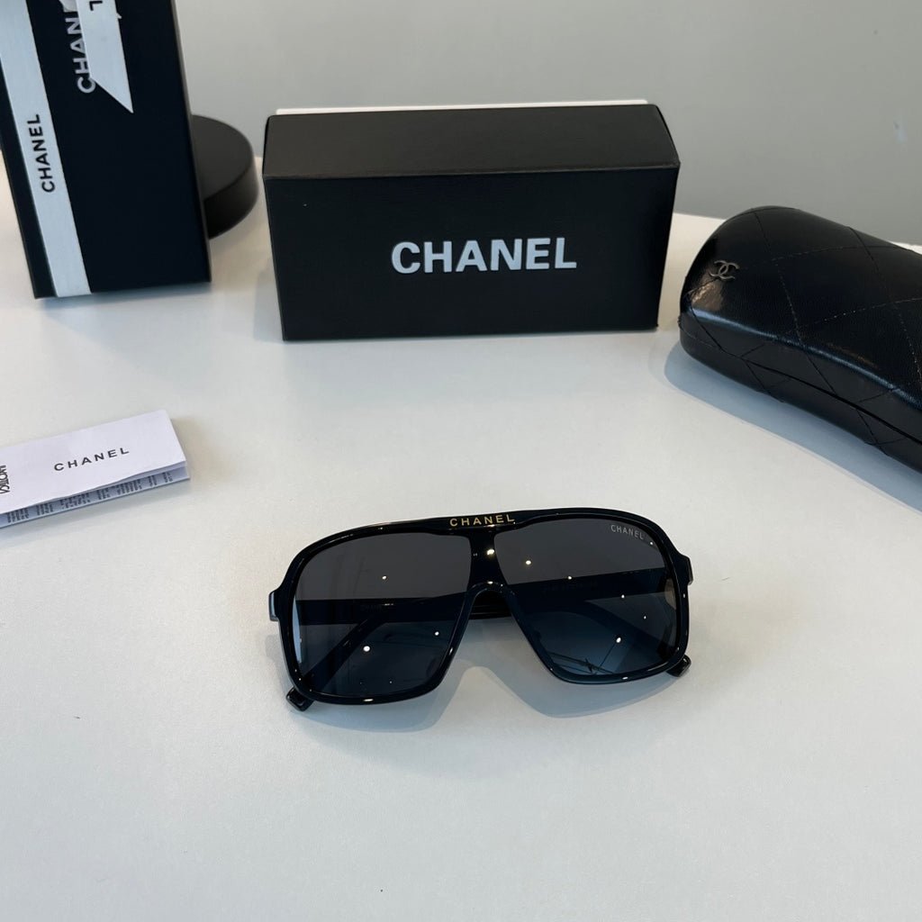 Chanel Fashion Black Lens Sunglasses for Men & Women - 358008 - detail image 5