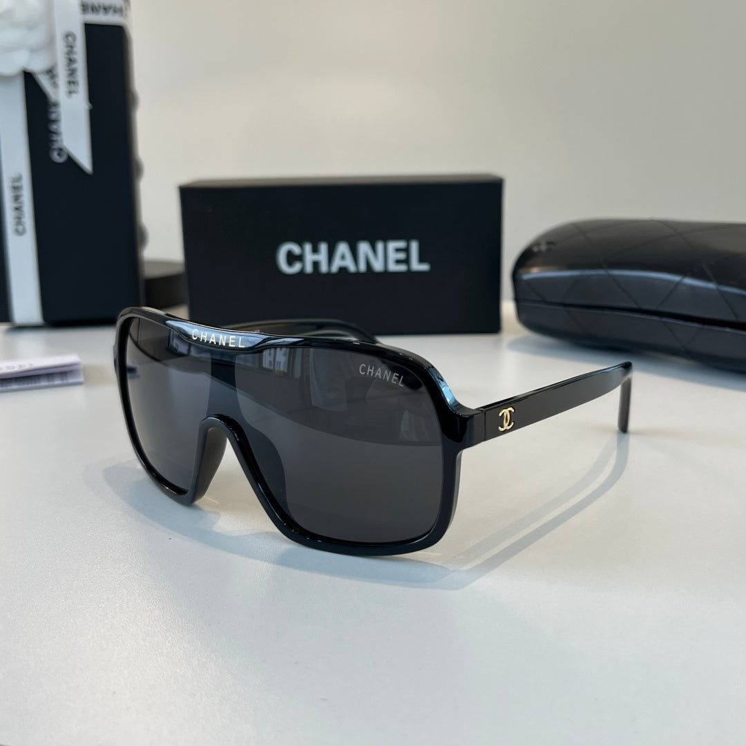 Chanel Fashion Black Lens Sunglasses for Men & Women - 358008 - detail image 3
