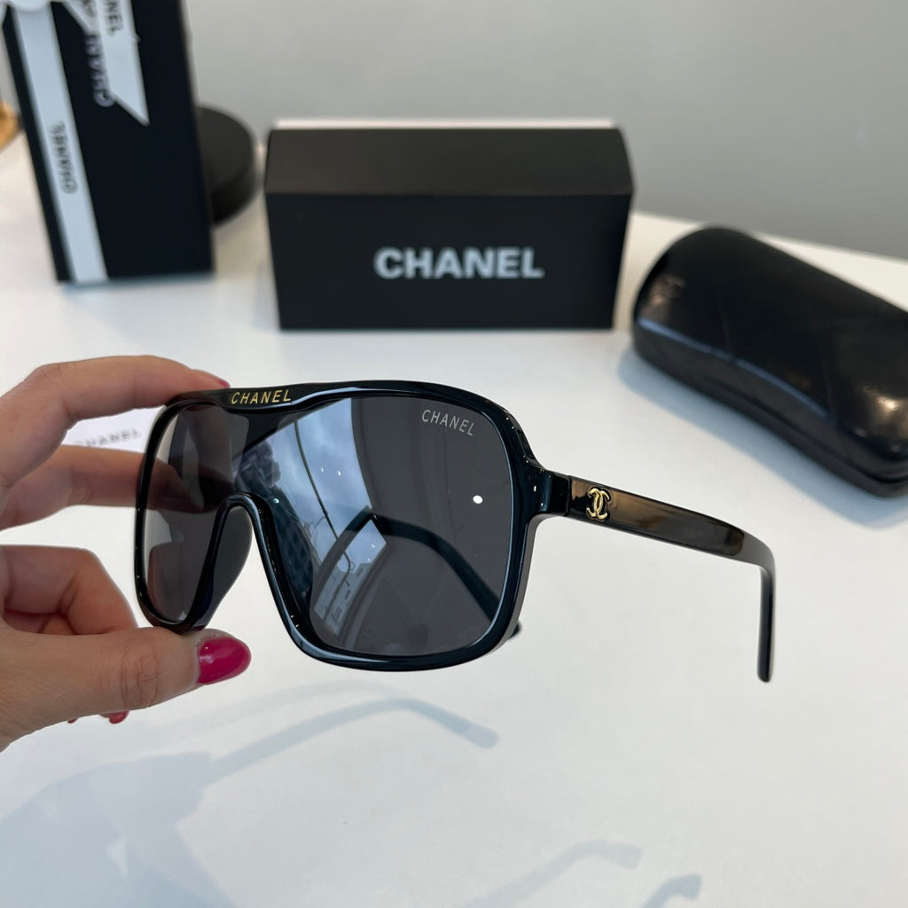 Chanel Fashion Black Lens Sunglasses for Men & Women - 358008 - detail image 4