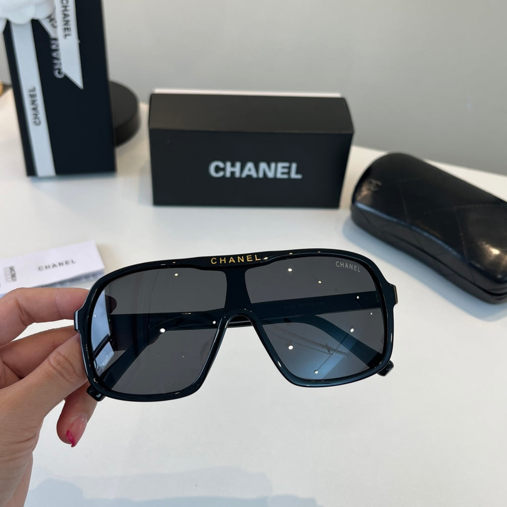 Chanel Fashion Black Lens Sunglasses for Men & Women - 358008 - detail image 6