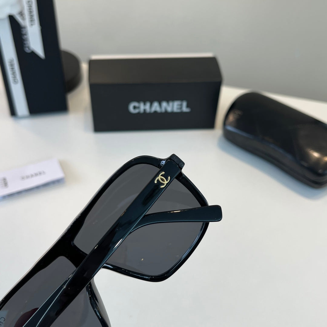 Chanel Fashion Black Lens Sunglasses for Men & Women - 358008 - detail image 8