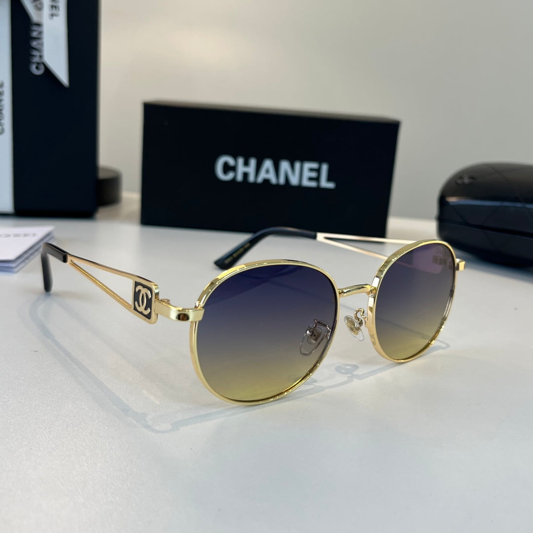 Chanel Fashion Silver Lens Sunglasses for Men & Women - 398511