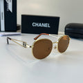 Chanel Fashion Brown Lens Sunglasses for Men & Women - 398513