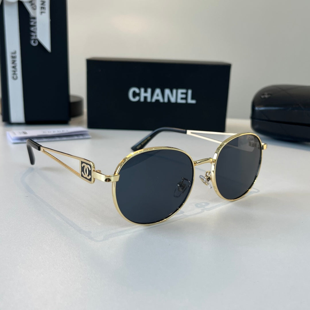 Chanel Fashion Blue Lens Sunglasses for Men & Women - 398514